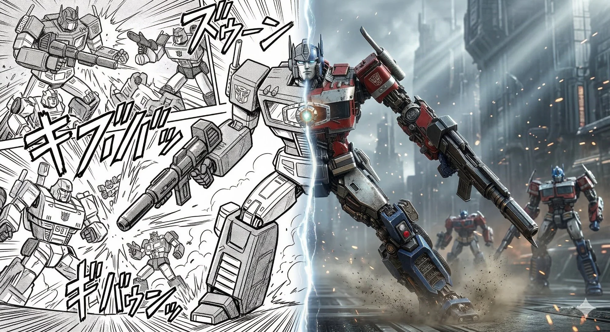 Transformers Optimus Prime Split