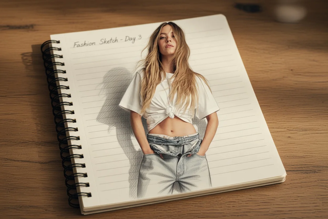 Fashion Sketch Day 3