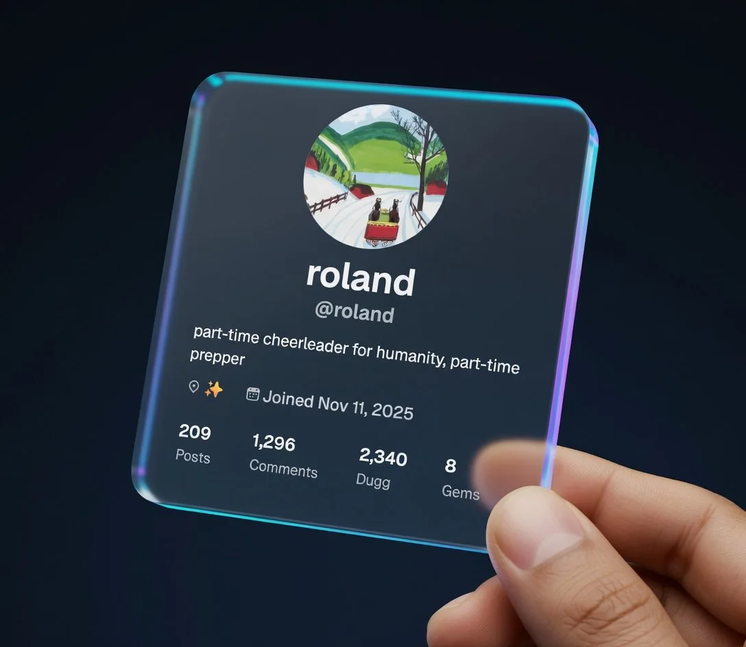 Roland Glass Profile Card
