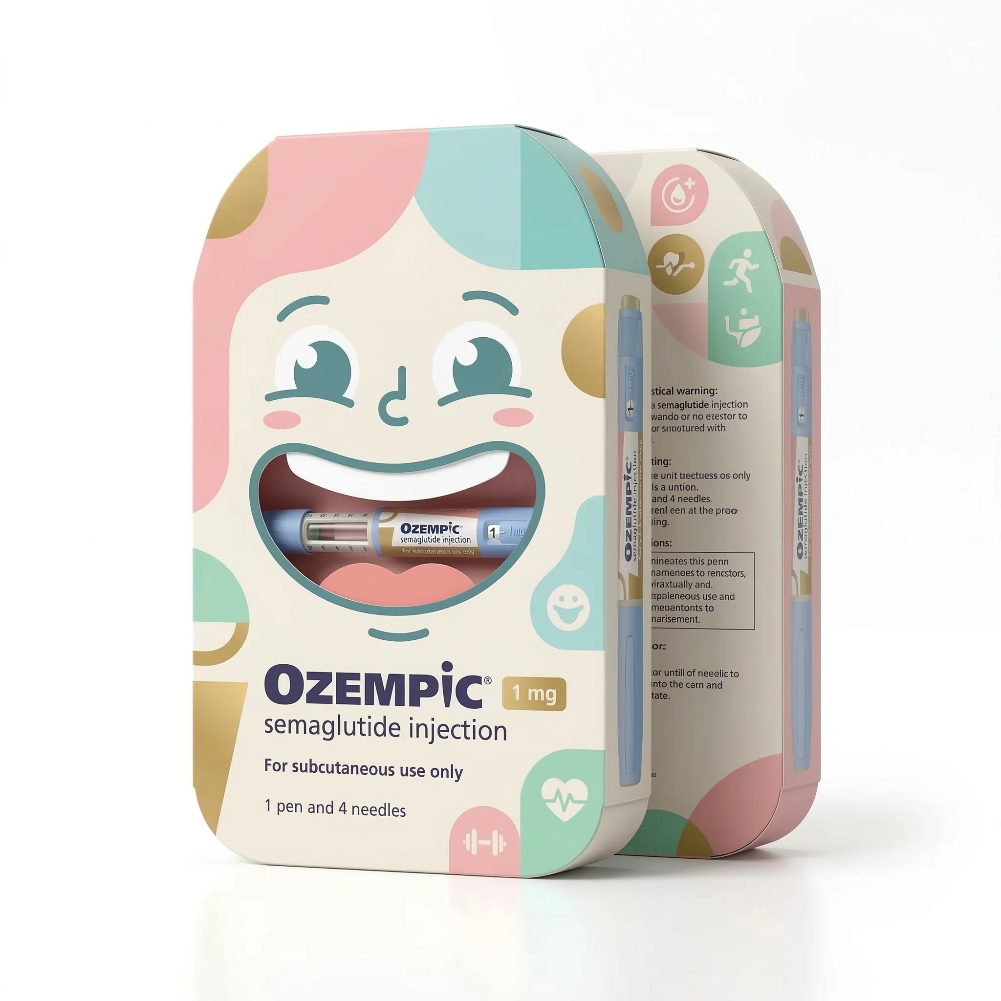 Ozempic Playful Packaging